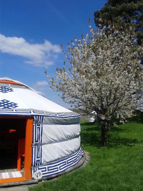 Yourte Nomade-Lodge Les Ecrennes Rom bilde